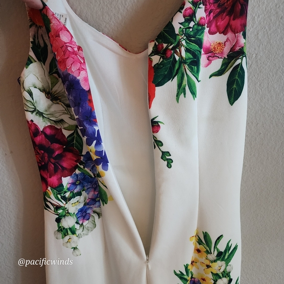 VENUS EMBELLISHED SWING DRESS SIZE XS FLORAL ☆ - Picture 8 of 10